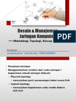 Pert 6 Topologi Desain & Manajemen Jaringan