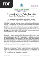 A New Active Power Factor Correction Controller Using Boost Converter