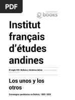 El Siglo XIX: Bolivia y América Latina - Los Unos y Los Otros - Institut Français D'études Andines