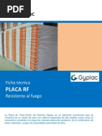 Ficha Tecnica Placa RF - Sistema Gyplac