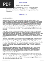 Petitioner Vs Vs Respondents: Third Division