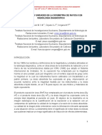 Magnitudes y Unidades en La Dosimetria de Rayos-X en