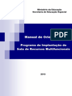 Manual Da Sala de Recursos Multifuncionais PDF