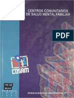 1994 Centros Comunitarios de Salud Mental Familiar Memoria 1990-1994