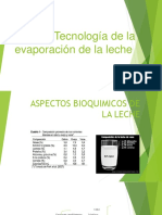 Tecnología de La Evaporación de La Leche