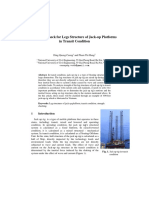 Jack-Up Legs Structural Strength Analysis. DQC-PTH