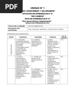 SESIONES DE APRENDIZAJE - 5ºmarzo