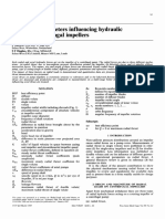 Review of Parameters Influencing Hydraulic Forces On Centrifugal Impellers