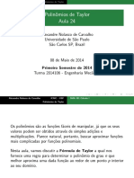 Polinômios de Taylor