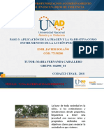 Paso 3 - Aplicación de La Imagen y La Narrativa Como Instrumentos de La Acción Psicosocial