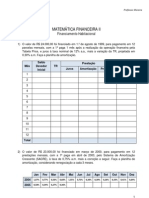 A Exercicios Lista Habitacional