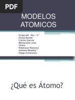 Modelos Atomicos Grupo # 5