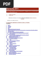 Derecho Ambiental