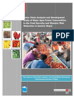 Value Chain Analysis of Agro-Forestry Commodities in Nepal