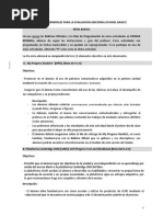 Guia para Las Evaluaciones Adicionales - Nivel Básico