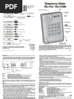 TD 110 Dojava