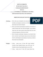 P - SK Kebijakan Tentang Pemeriksaan Air Bersih Dan Air Limbah