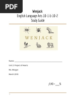 Wenjack Study Guide