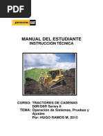 Manual Tractor CAT D8R HRM PDF