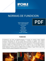 Normas de Fundicion