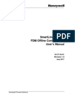 Smartline Devices FDM Offline Configuration User'S Manual: Honeywell Process Solutions