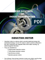 Speed Control OF Induction Motors