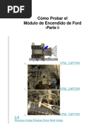 Como Probar Modulo de Ford