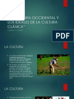 La Cultura Occidental y Los Ideales de La Cultura Clasica