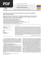 Analytical Biochemistry: Recombinant Expression of Aryl Hydrocarbon Receptor For Quantitative Ligand-Binding Analysis