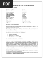 Informe Psicométrico Del FTT Jessy