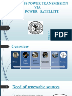 Wireless Power Transmission Via Solar Power Satellite