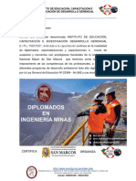 Diplomados en Ingeniería Minera