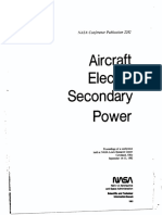 Aircraft Electric Secondary Power PDF