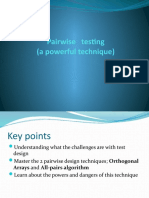 Pairwise Testing (A Powerful Technique)