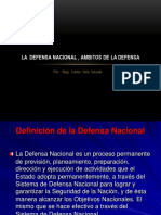 Ambitos de La Defensa Nacional