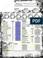Ficha de Personagem Preenchivel