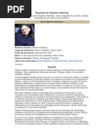 Biografía de Stephen Hawking