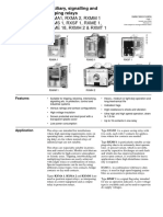 Abb 1MRK508015 BEN A en Auxiliary Signalling and Trippning Relays RXMA 1 RXMA 2 RXMS 1 RXSF 1 RXME 1 RXME 18 RXMH 2 RXM PDF