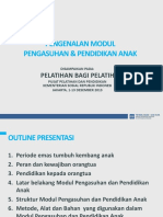 Pengenalan Modul Pengasuhan Dan Pendidikan Anak