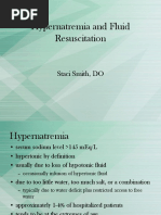 Hypernatremia and Fluid Resuscitation: Staci Smith, DO