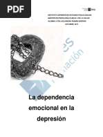 La Dependencia Emocional en La Depresion PDF