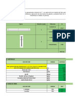 Barandal Presupuesto