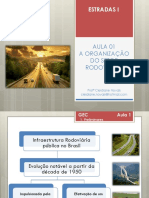 Aula 01 - A Organização Do Setor Rodoviário PDF