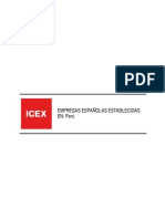 Listado ICEX Empresas Perú