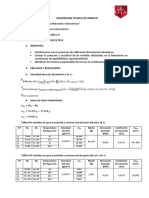 Calibracion de Material Volumetrico