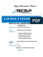 Informe N°3 El Transistor