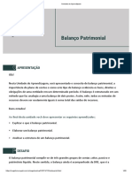 Unidade de Aprendizado - Balanço Patrimonial PDF