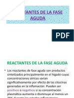 Reactantes de Fase Aguda