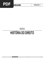 Apostila Historia Do Direito-Defensoria Pública de Sc-Renato Ferreira Pinheiro PDF