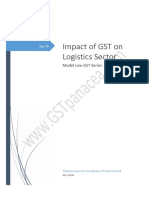 Impact of GST On Logistics